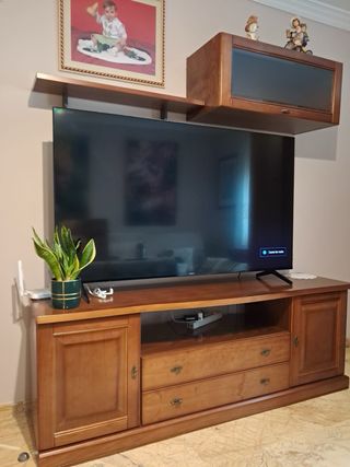 Mueble de salón con TV