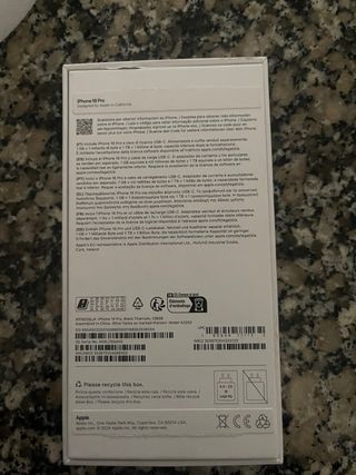 iPhone 16 Pro 128GB Negro