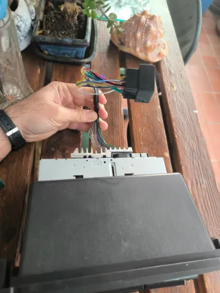 Radio Coche Pioneer SPH-10Bt + Adaptador DIN 2