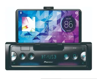 Radio Coche Pioneer SPH-10Bt + Adaptador DIN 2