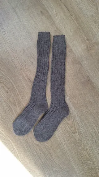 Calcetines de alpaca nuevos, sin usar