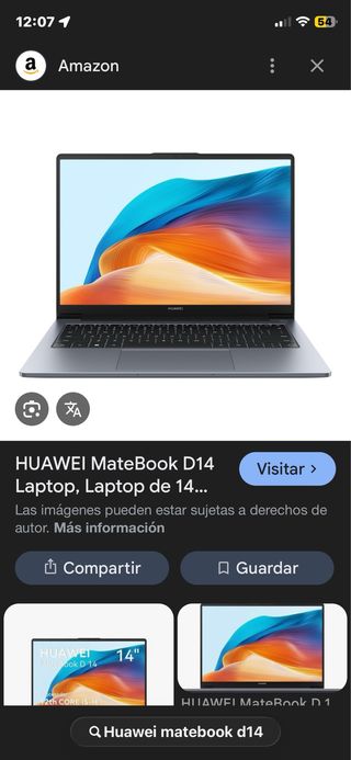 Huawei Matebook D14 para piezas