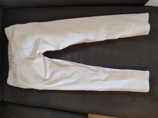 Vaqueros blancos mujer T34