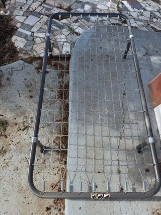 Somier metálico gris