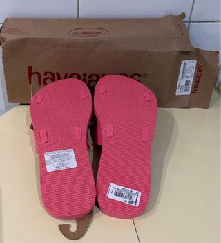 Havaianas rosas talla 37/38
