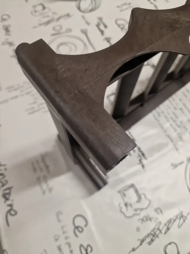 Botellero de plástico se dispone de 4 unidades