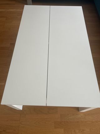 Mesa de centro blanca