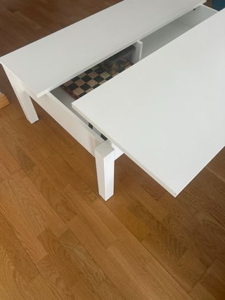 Mesa de centro blanca