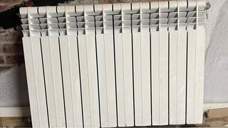 Radiador aluminio 7 y 10 módulos blanco