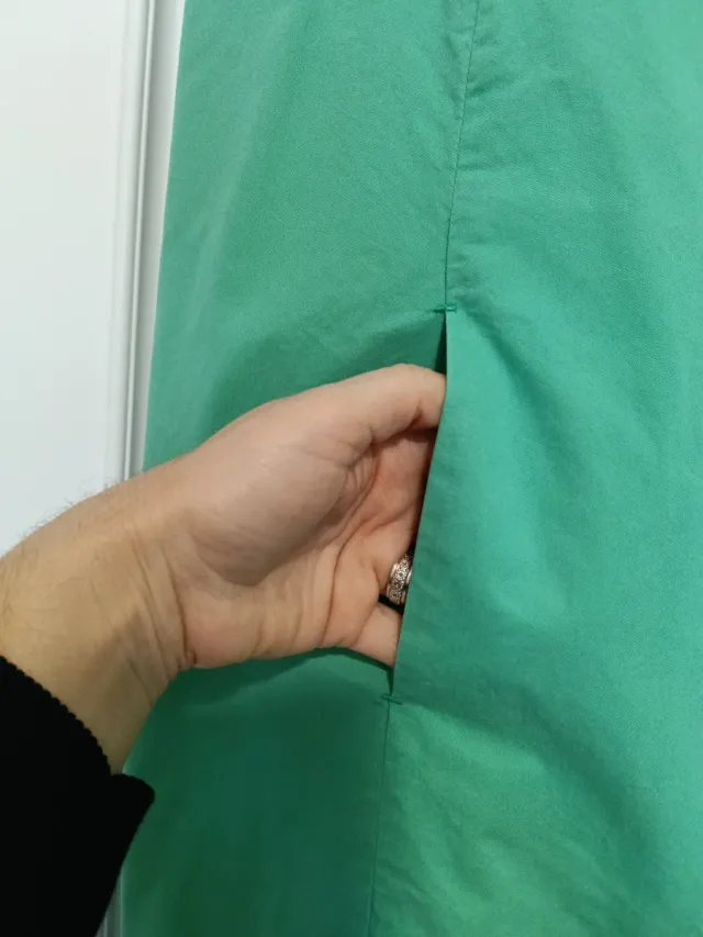 Vestido Bimba y Lola Talla S Verde