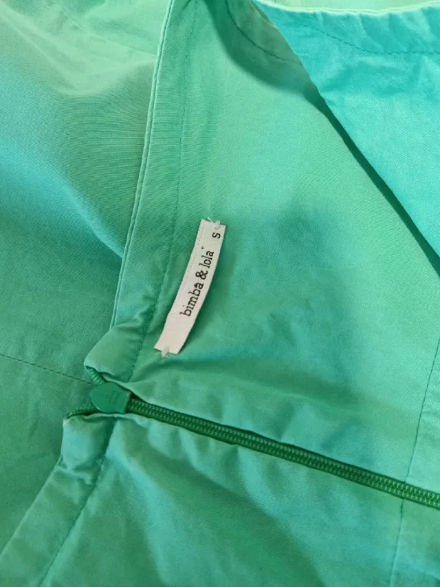 Vestido Bimba y Lola Talla S Verde