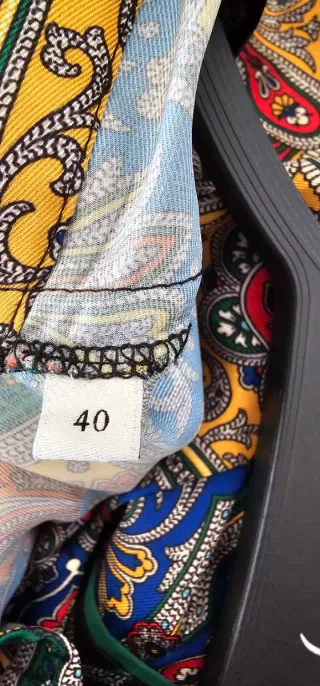 Vestido Sandro estampado multicolor