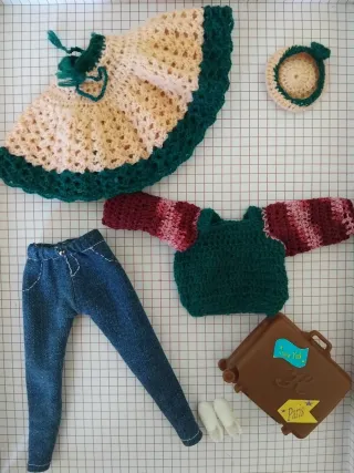 Set vestiti e accessori per Barbie