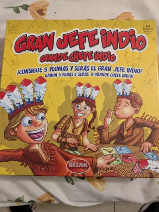 Gran Jefe Indio juego de mesa Bizak