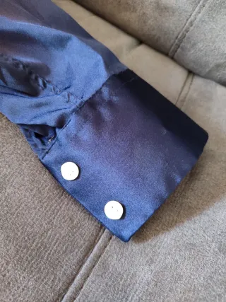 Camicia uomo slim in raso, come nuova