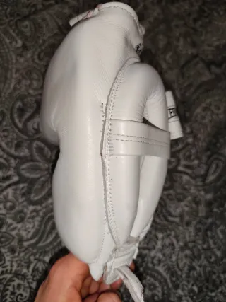 Casco Boxeo Leone The Greatest S/M Blanco