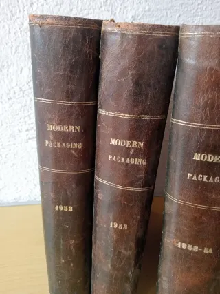 lote de revistas americanas años 50 encuadernadas