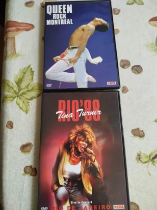 DVD Tina Turner Rio '88 Live In Concert Queen