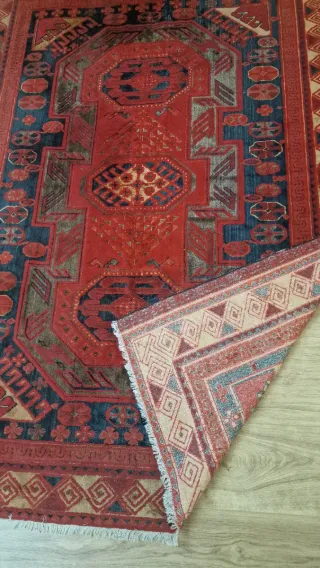 Alfombras de Lana con Diseño Tribal Geométrico