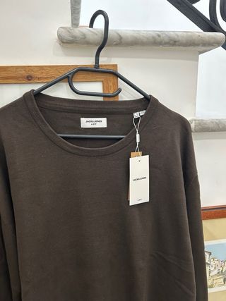 Maglione Jack & Jones Marrone 5XL