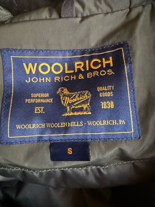 Parka Woolrich Donna Tg S Verde Oliva