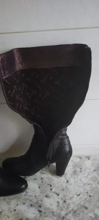 Botas altas de piel DURKING