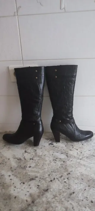 Botas altas de piel DURKING