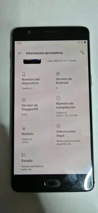 OnePlus 3T A3003 Gris