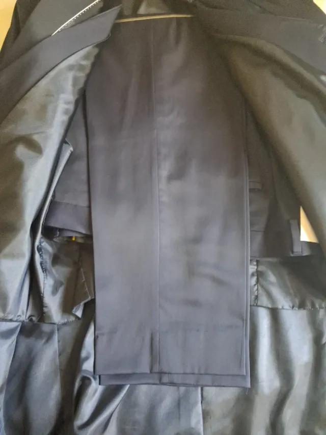 Traje de ceremonia azul marino