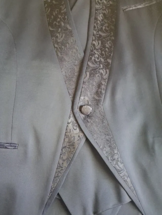 Traje de ceremonia azul marino