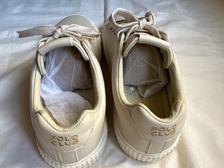 Zapatillas Polo Club Beige y Dorado