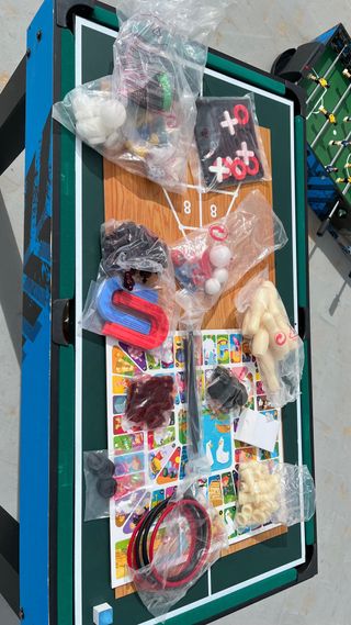 Mesa futbolín multijuegos 12 en 1