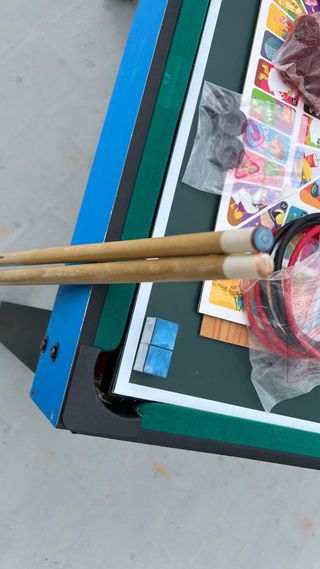 Mesa futbolín multijuegos 12 en 1