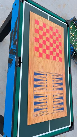 Mesa futbolín multijuegos 12 en 1