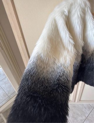 Pelliccia Don Pablo bianca e nera