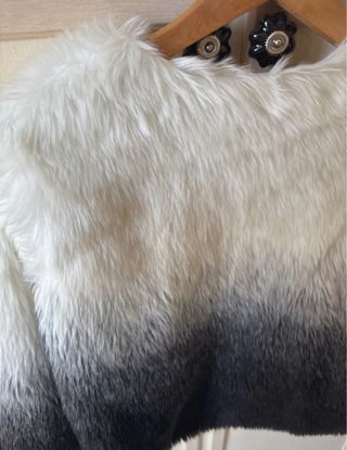 Pelliccia Don Pablo bianca e nera