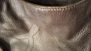 Bolso Purificación García Marrón Piel