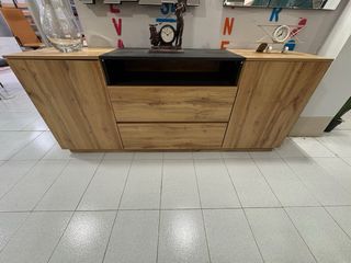 Mueble TV madera 2p2c
