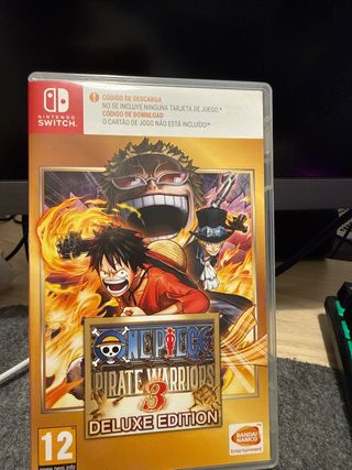 Caja Juego Nintendo Switch One Piece Pirate Warrio