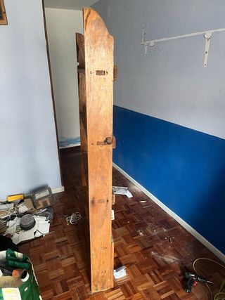 Estanteria / librería antigua . Mueble almacenamie