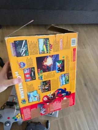 Nintendo 64 Consola + 6 Juegos + 2 Mandos