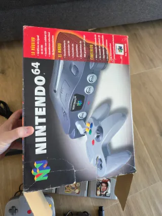Nintendo 64 Consola + 6 Juegos + 2 Mandos