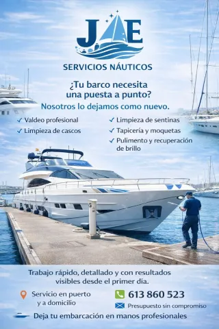 Limpieza y mantenimiento de barcos