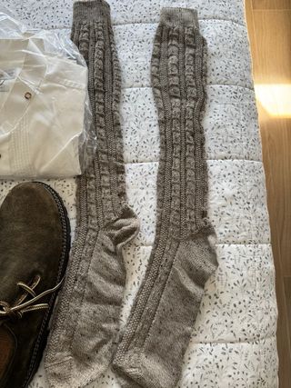 Traje bávaro Oktoberfest Cuero Bordado