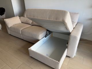 Sofá 3 plazas con chaiselongue Hillared
