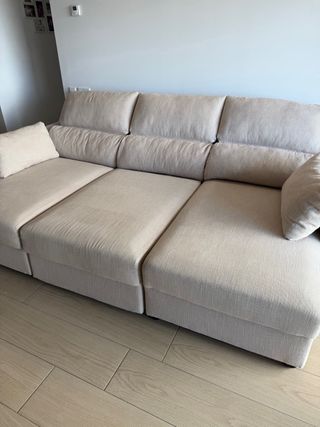 Sofá 3 plazas con chaiselongue Hillared
