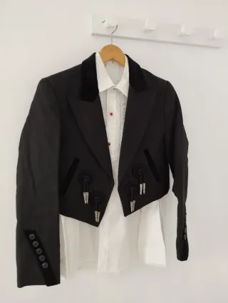 Traje de cordobesa negro