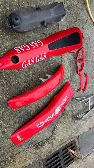 Plásticos Gas Gas Trial JT 25