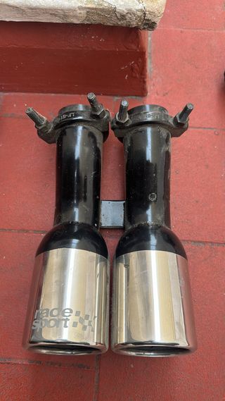 Cola Escape Doble Salida Race Sport Universal