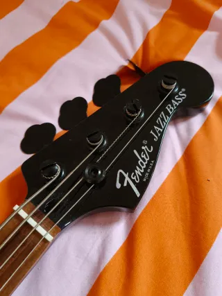Bajo Eléctrico  Jazz Bass Negro
